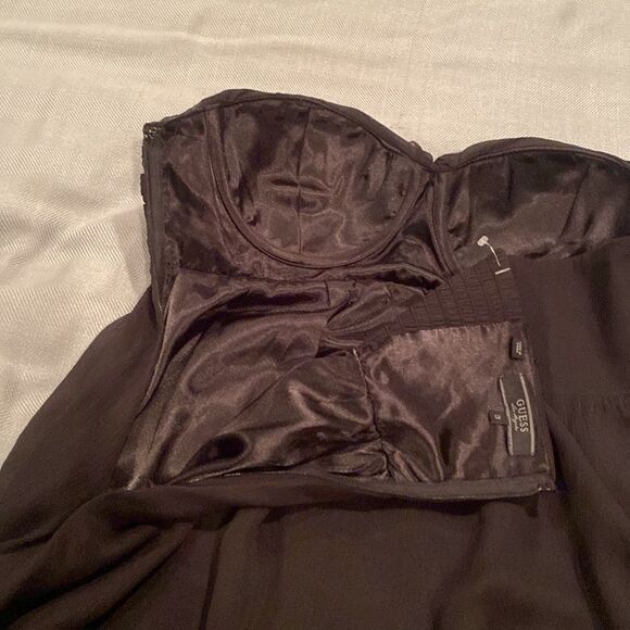 Guess Black Mini Dress Size 3 - Picture 10 of 12